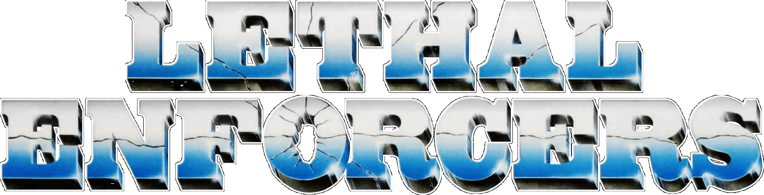 Lethal Enforcers logo for Super Nintendo